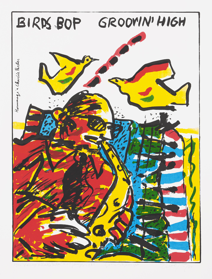 Birdsbop, Groovin' high (uit de serie: Hommage à Charlie Parker)